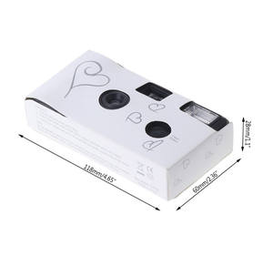 Bonne conception avec 12/17/27 Photos Puissance Flash HD Usage Unique Film Jetable Caméra Cadeau de Fête - Product Image 3
