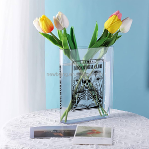 La Belle et la Bête <span class=keywords><strong>Vase</strong></span> en acrylique imperméable pour décorations de mariage - Product Image 6