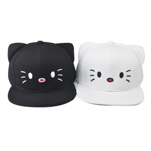 Casquette de baseball personnalisée avec logo brodé pour enfants, avec oreilles, image d'animal adorable, casquettes snapback performantes pour hommes et femmes - Product Image 1
