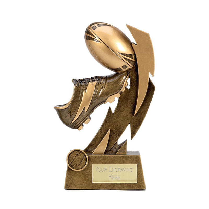 LI HAO SHOP Trophée Art, Trophée De Football, Trophée Soulier D'or, Trophée De Match De Football, Décoration Trophée Créatif, Cadeau De Vacances Personnalisé Trophée (Color : Silver