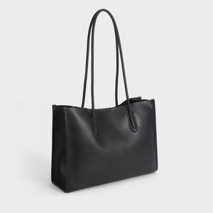 Sac fourre-tout en cuir véritable grande capacité pour femme, idéal pour les trajets quotidiens et les loisirs, sac à bandoulière tendance avec fermeture éclair pour le travail - Product Image 6