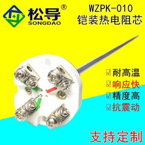 Núcleo de Detector de Temperatura Blindado WZPK-010, Sensor de Temperatura de Resistencia PT100, Resistencia Ensamblada - Product Image 4