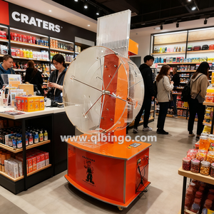 Machine de jeu de loterie en ligne gratuite, machine de loterie personnalisée de grande capacité (500-3000 balles) et conception de logo - Product Image 3