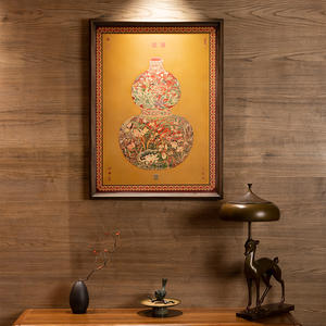 Decorazione in Ottone a Forma di Zucca Orientale Design Vintage per Soggiorno, Ingresso e Camera da Letto Arte Murale Personalizzabile e Regalo Aziendale - Product Image 2