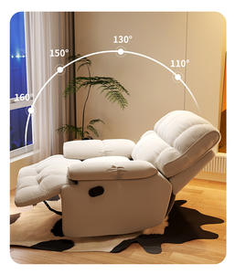 Оптовая продажа, высококачественный электрический массажный диван с одной кабиной, современный первоклассный удобный откидывающийся ленивый стул для сна - Product Image 5