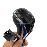 Pommeau de vitesse électronique OEM Volkswagen, pommeau de vitesse en cuir argenté à LED pour véhicules à transmission automatique sur plateforme MQB/PQ.