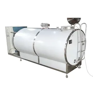 Low price stainless steel milk cooling tank Milk factory vertical horizontal cooling tank