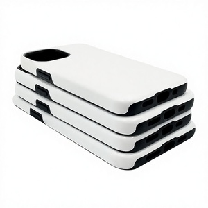 FONLYU Venta al por mayor de fábrica: Fundas para teléfono 3D 2 en 1 para sublimación, acabado mate y brillante, para la serie <span class=keywords><strong>iPhone</strong></span> 17, cubiertas personalizadas para móvil. - Product Image 2