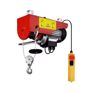 200kg kaldırma Mini kablo elektrikli vinç kaldırma tel halat PA Mini elektrikli vinç için 220V 230V - Product Image 1