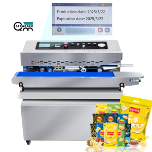 Liên tục tij mã hóa máy thông minh ngang máy hút chân không túi nhựa túi nhiệt niêm phong máy in ngày niêm phong - Product Image 2