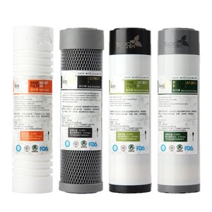 Cartouche de filtre à eau Sooel 10 pouces, sédiments et charbon actif, pré-filtration et post-filtration, pour usage domestique, cuisine et commercial - Product Image 1