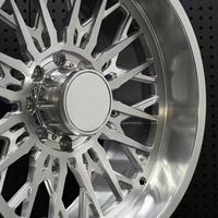 Jantes forgées 5x127 6x139.7 5x114.3 de 17 à 24 pouces, polies, multi-branches, à déport profond pour Ram 1500, Honda, Jeep Wrangler, Grand Cherokee