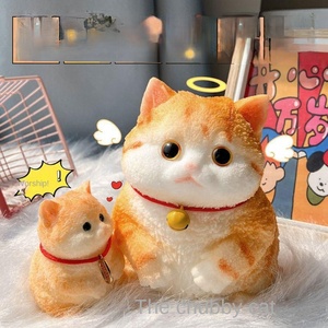 <b>Cat</b> Pinch Music Decompression Toy Muppet <b>Cat</b> Pinch Simulation <b>Cat</b> Doll Ornaments Gift Office Decompression Artifact - Product Image 3