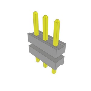 BOM 리스트 TW-03-02-<span class=keywords><strong>L</strong></span>-S-150-090 3포지션 헤더 스페이서 TW 커넥터 2.00mm 금도금 TW0302LS150090 관통형 구멍을 받아들입니다. - Product Image 1