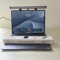 Lampe suspendue intelligente pour écran d'ordinateur portable USB LED moderne, en ABS, protection des yeux, lampe de bureau d'étude, contrôle tactile blanc