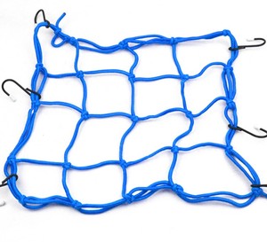 Filet de chargement en maille pour moto et VTT, 40 x 40 cm, avec crochets, pour remorque et bagages - Product Image 2