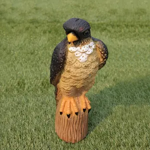 High Quality Plastic Hawks Eagle Owl Ornaments Bird Repeller Backyard Decor Garden