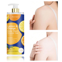 Meilleur Gel Douche Hydratant Éclaircissant à la Vitamine C avec Protection Antioxydante pour le Bain des Hommes et des Femmes