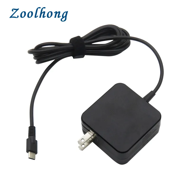 45W Pd Usb C Fast Charger Type C Laptop Charger Power Adapter Voor Macbook Asus Zenbook Lenovo Dell Xiaomi hp Sony Opvouwbare Stekker