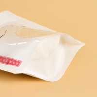 250ML 350ml Sans BPA Résistant à la chaleur 121 ℃   Sachet d'emballage en nylon pour soupes et sauces, pochette en plastique avec fenêtre de stérilisation
