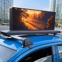 Écran publicitaire LED intelligent pour toit de voiture/taxi, haute luminosité, étanche, pour publicité numérique sur le toit des véhicules