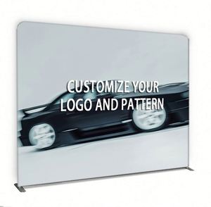 A Wall Aluminum <b>Frame</b> Backdrop Stand Tension Fabric Display for Trade Show - Product Image 2