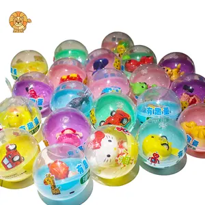 Vending Machine Machine 75mm Plastic Capsule Toy Ball Color Yuan Balloon Toy Funny Capsule Elastic Ball