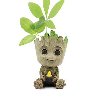 Figurina d'Azione di Groot dei Guardiani <span class=keywords><strong>della</strong></span> <span class=keywords><strong>Galassia</strong></span>, Vaso per Fiori, Modellino in PVC, Giocattolo da Collezione, Regalo per Bambini e Fan - Product Image 3