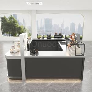 Kiosque de café et de snacks pour centre commercial à vendre – Design écologique, matériaux durables et personnalisables, acier inoxydable, recyclable, facile à nettoyer, sur mesure - Product Image 4
