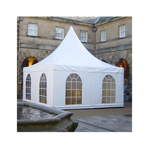 China 10x10m Aluminum Wedding <strong>Pagoda</strong> Tents Waterproof <strong>Garden</strong> Marquee <strong>for</strong> Outdoor Events and Exhibitions-5X5 Party Event Tent - Product Image 2