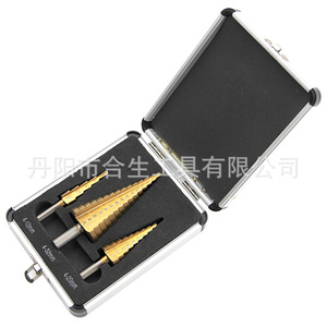 Mr <b>Drill</b> Metric <b>Step</b> <b>Drill</b> Bits 4-12mm Hex Shank Bright Finish For Nonferrous Metals 3-Piece Set - Product Image 4