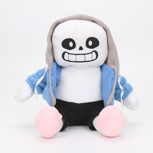 23cm Sans <span class=keywords><strong>Undertale</strong></span> ตุ๊กตาผ้ากำมะหยี่เกม <span class=keywords><strong>Undertale</strong></span> Sans ของเล่นตุ๊กตายัดไส้นุ่มของเล่นสำหรับเด็กวันเกิดของขวัญคริสต์มาส - Product Image 2