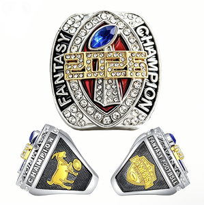 Anillo de Campeonato de Fútbol Americano YY 2026, Aleación de Zinc, Certificado CMA, Venta al Por Mayor Directa de Fábrica para Exportación - Product Image 6