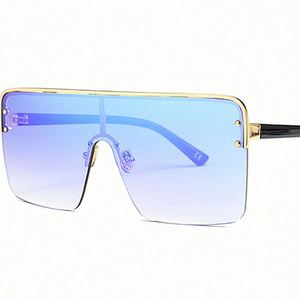 Gafas de Sol Cuadradas de Montura Grande con Protección UV400, Modernas y Personalizadas con Logotipo, para Hombre y Mujer, 2020 - Product Image 5