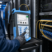 Testeur OTDR portable pour fibres optiques, réflectomètre optique temporel pour l'installation et la maintenance des réseaux FTTH, approvisionnement en gros
