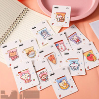 Marque-page magnétique de dessin animé pliant en papier personnalisé a-mazon vente en gros