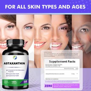 Ausreson <span class=keywords><strong>Astaxanthin</strong></span>オイルソフトゲルカプセル天然美白アスタキサンチンカプセル - Product Image 3