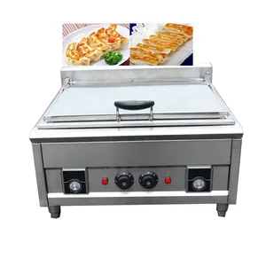 Household Fry Gyoza Bolinhos Fritos Injetar Automático Temperatura Da Água Máquina Ajustável Fried Dumpling Machine