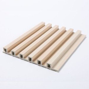 Panneau de revêtement de mur intérieur imperméable ignifuge écologique en bois de bambou plastique de WPC - Product Image 2