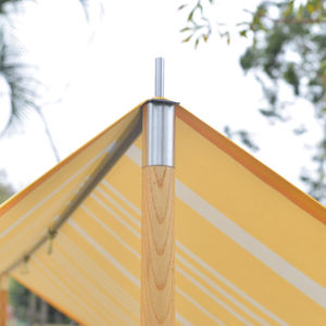<span class=keywords><strong>Abri</strong></span> de plage haut de gamme style bohème - Tonnelle A-Frame pour 2 à 4 personnes avec installation sans outils pour événements côtiers de luxe - Product Image 4