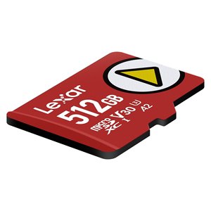 Tarjeta de Memoria Lexar MicroSDXC 512GB V30 U3 A2 Play Roja - Product Image 4