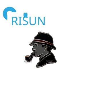 En gros, Pin's et broches en métal émaillé personnalisés sur le thème des détectives, des criminels, des espions, des agences de détection, des livres et des souvenirs <span class=keywords><strong>pour</strong></span> les amateurs de mystère - Product Image 4