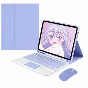 Tastiera Wireless Full Size per <span class=keywords><strong>iPad</strong></span> Air <span class=keywords><strong>4</strong></span> 10.2/8, Protezione con Meccanismo a Forbice, USB Type-C, 78 Tasti, Compatibile con iOS, Materiale PU, 150mAh - Product Image 3