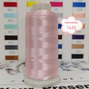 Nhà máy trực tiếp 108d/<span class=keywords><strong>2</strong></span> máy tính thêu chủ đề 5000 với thêu cạnh <span class=keywords><strong>135</strong></span> gram <span class=keywords><strong>Polyester</strong></span> tua mercerized kỹ thuật - Product Image 2