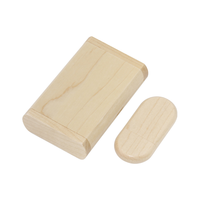 Nouvelle clé USB classique en bois avec logo personnalisé, capacité de 1 à 512 Go, interface USB 2.0/3.0, en stock