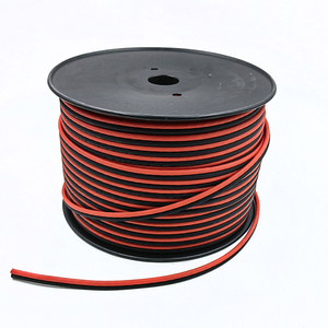 Oem Chuyên Nghiệp Màu đen và màu cam 12 AWG số lượng lớn phẳng surround âm thanh Hàn Loa Dây - Product Image 1