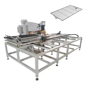 Système de contrôle numérique par ordinateur automatique de vente chaude machine de treillis de soudage de fil d'acier inoxydable peut faire la grille de barbecue