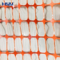 Clôture de sécurité de construction Orange personnalisé maille plastique de traction filet pour avertissement de barrière