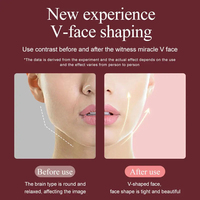 Remote LED Photon Doppel kinn Schlankheit massage gerät Zehn Mikros trom V-Form Abnehmen Gesicht Beauty Instrument
