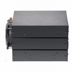 Unestech 4-Bay Alumínio Hard Drive Enclosure Externo SAS Interface SSD/HDD Case para 3.5 "SATA <span class=keywords><strong>Computer</strong></span> Chassis em Stock - Product Image 3